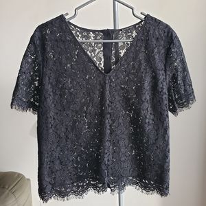Dynamite Lacy Black Top